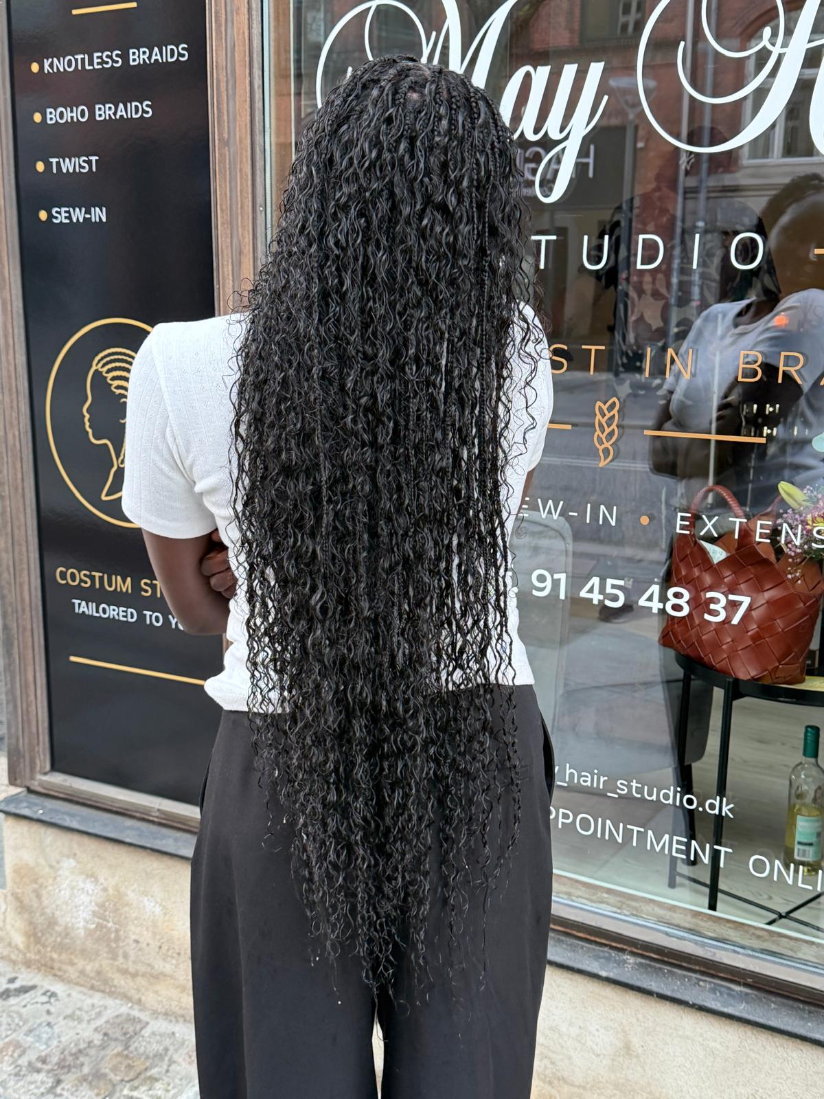 Boho braids — hos May Hair Studio